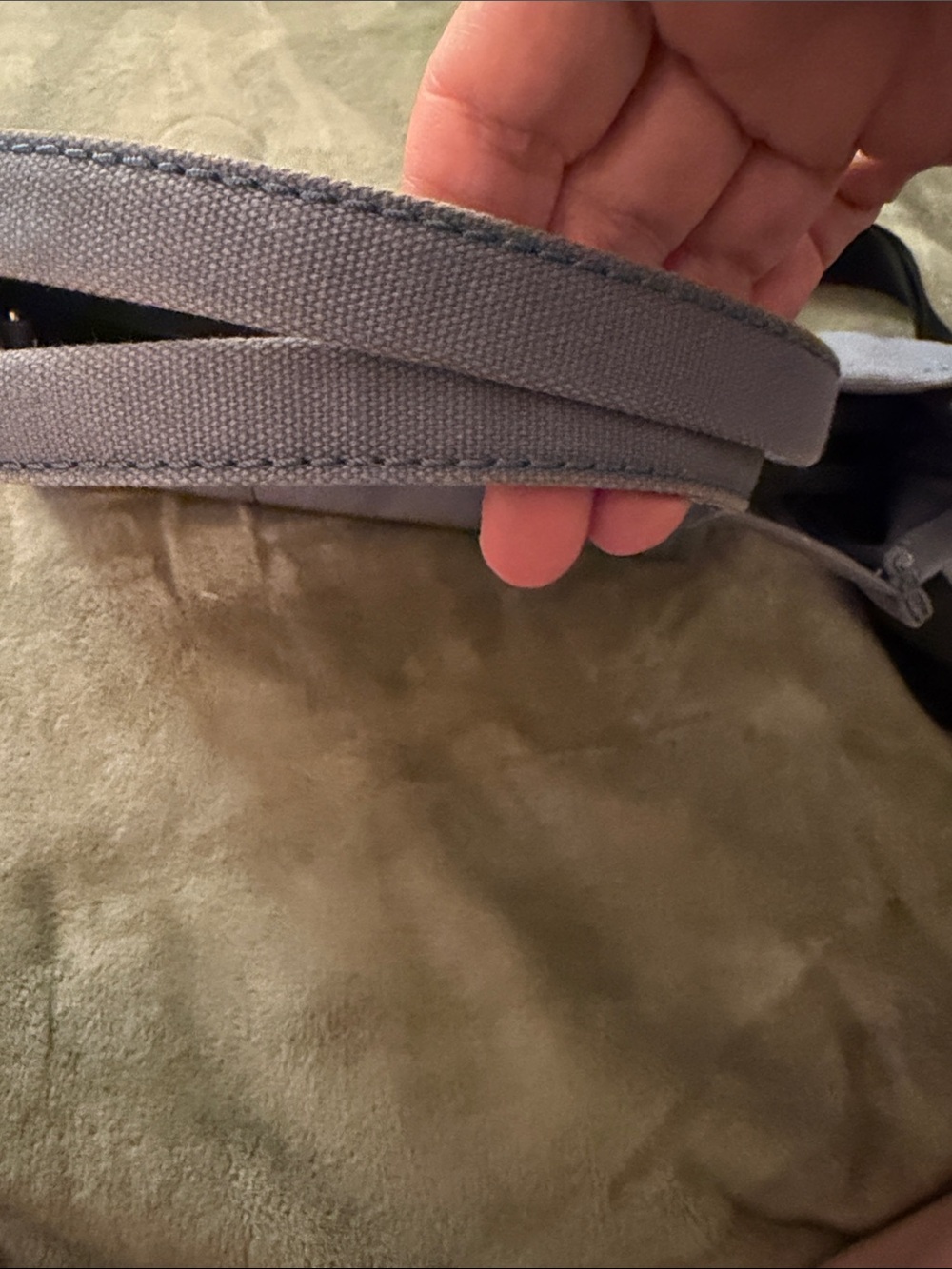 Marc Jacobs Lavender Canvas Tote with White Logo - Picture 4 of 6